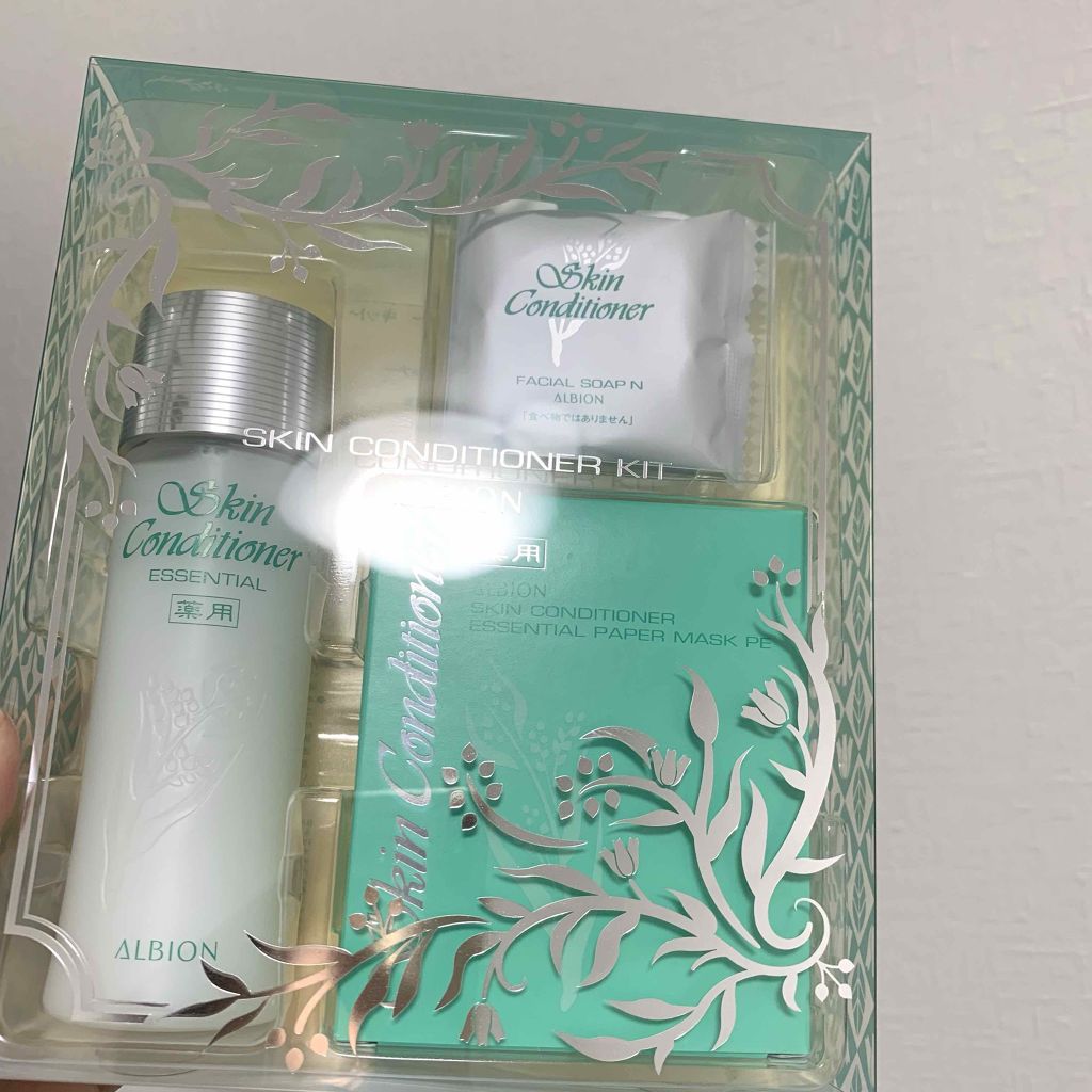 アルビオン 薬用スキンコンディショナー エッセンシャル/ALBION/化粧水を使ったクチコミ（1枚目）