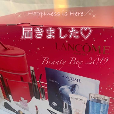 ビューティーボックス (クリスマスコフレ 2018)/LANCOME/メイクアップキットを使ったクチコミ（1枚目）