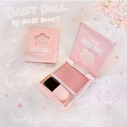 パウダーブラッシュ/DAISY DOLL by MARY QUANT/パウダーチークを使ったクチコミ(1枚目)