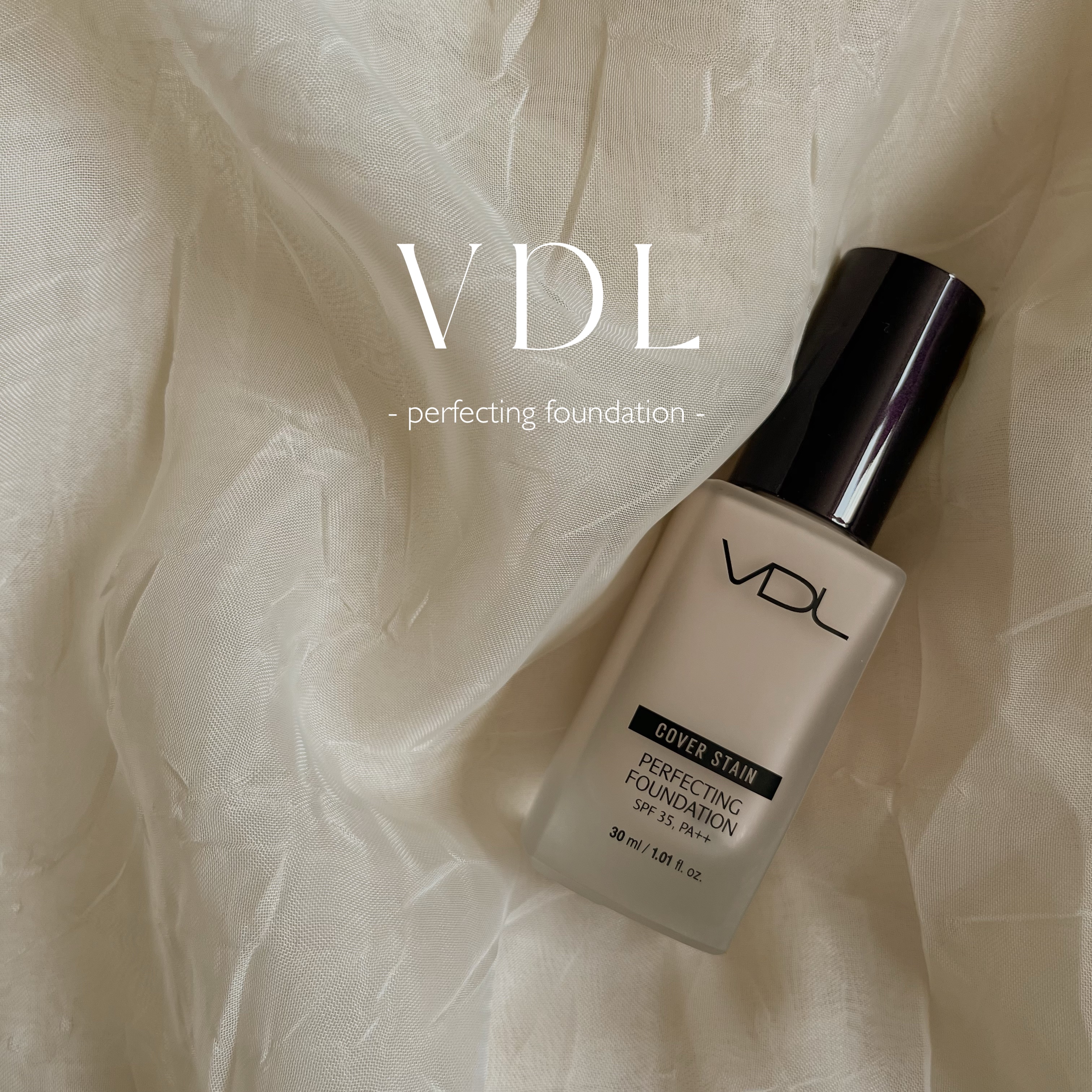 PERFECTING LAST FOUNDATION（パーフェクティングラストファンデーション） M01/VDL/リキッドファンデーションを使ったクチコミ（1枚目）