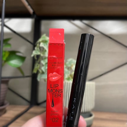 ケイト リップモンスター ツヤバース/KATE/口紅を使ったクチコミ(2枚目)