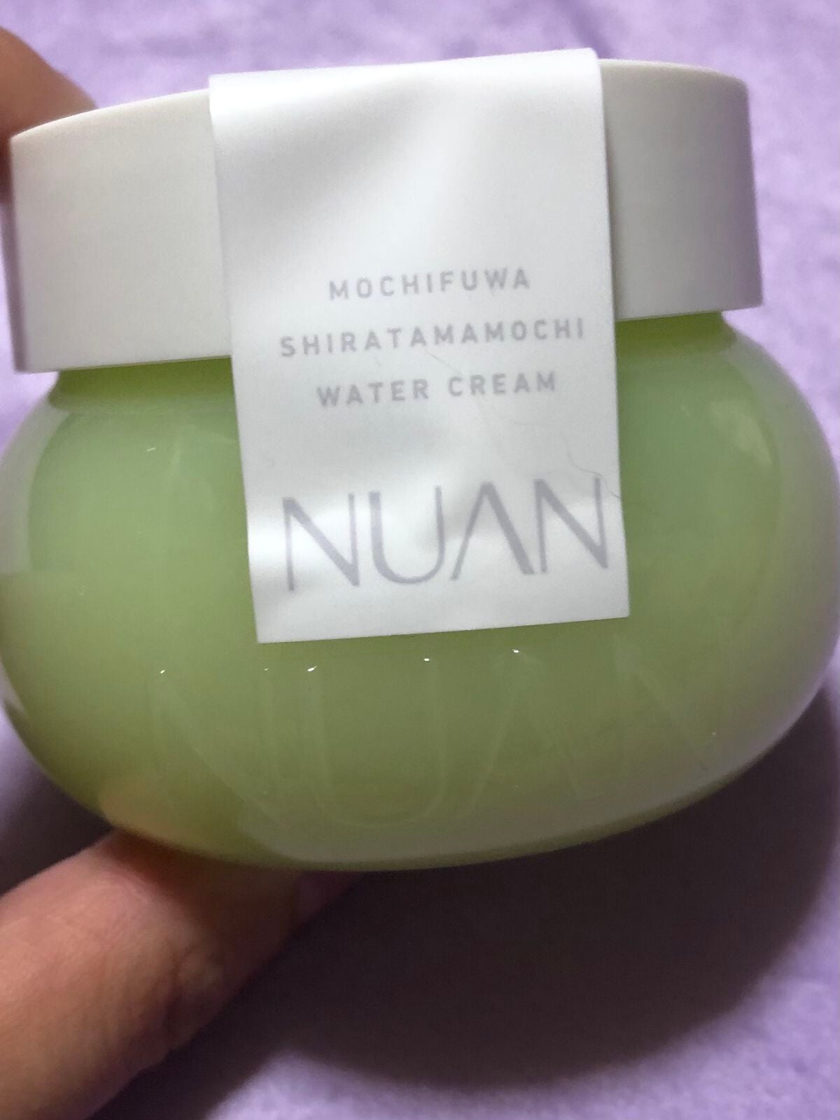 白玉もちウォータークリーム/NUAN/フェイスクリームを使ったクチコミ(2枚目)