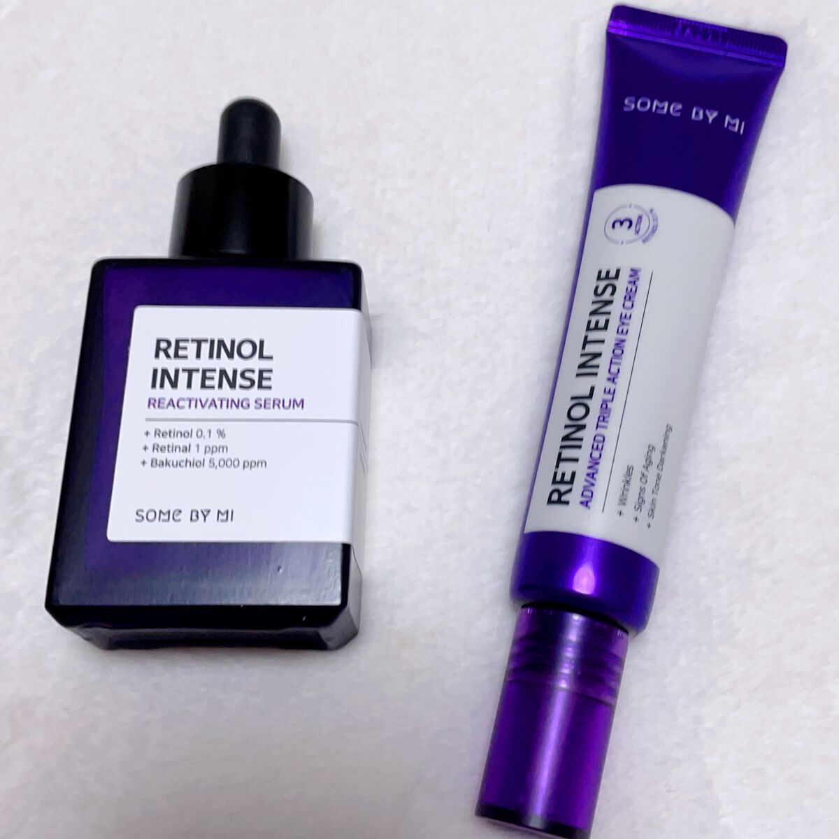 レチノールインテンシブ アドバンスドトリプルアクションアイクリーム/SOME BY MI/アイケア・アイクリームを使ったクチコミ（1枚目）