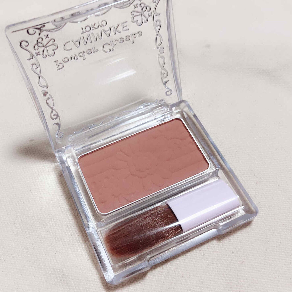【旧品】パウダーチークス PW45 ヘーゼルブラウン/キャンメイク/パウダーチークを使ったクチコミ（3枚目）