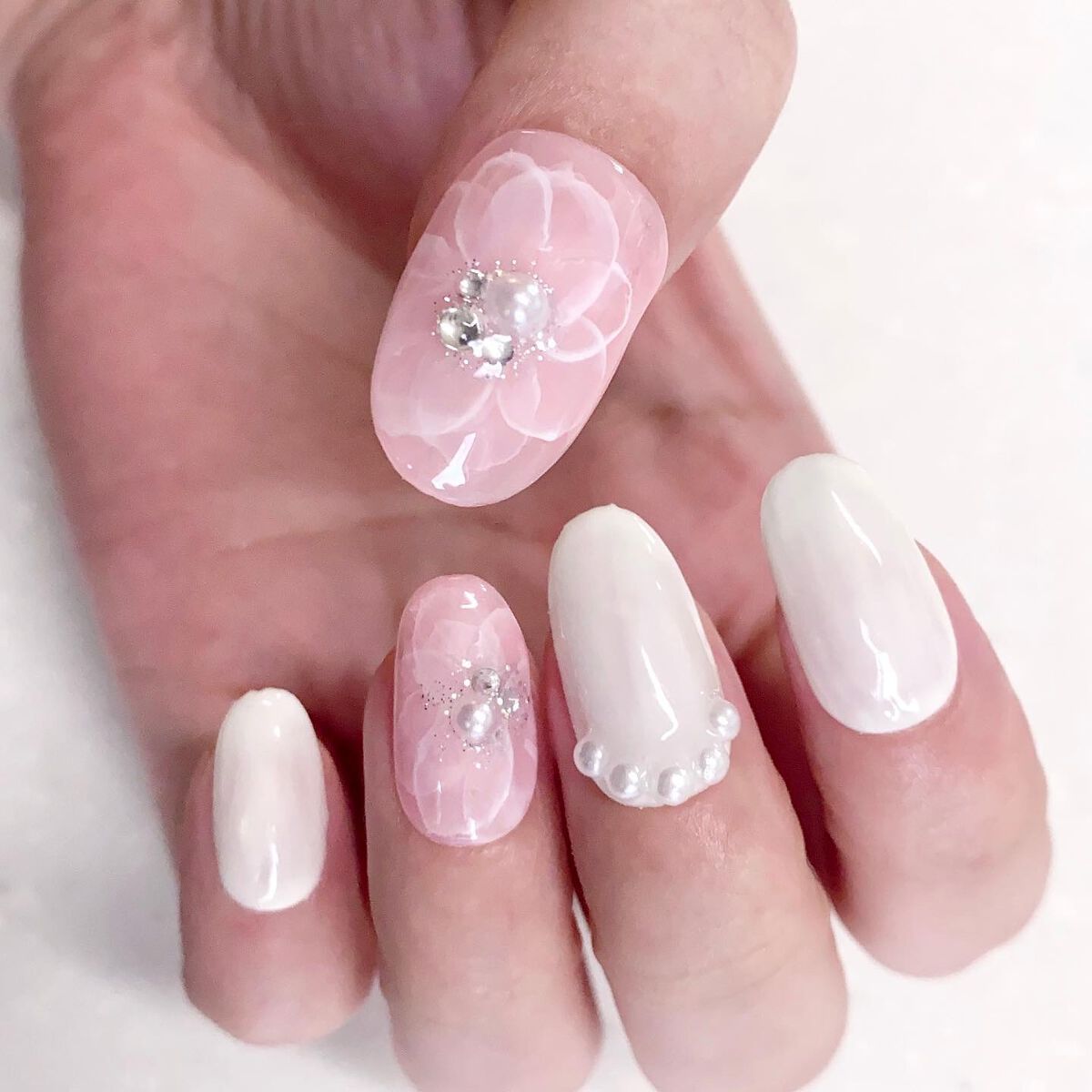 ジェルネイル(ライト対応)/セリア/ジェルネイルを使ったクチコミ(1枚目)