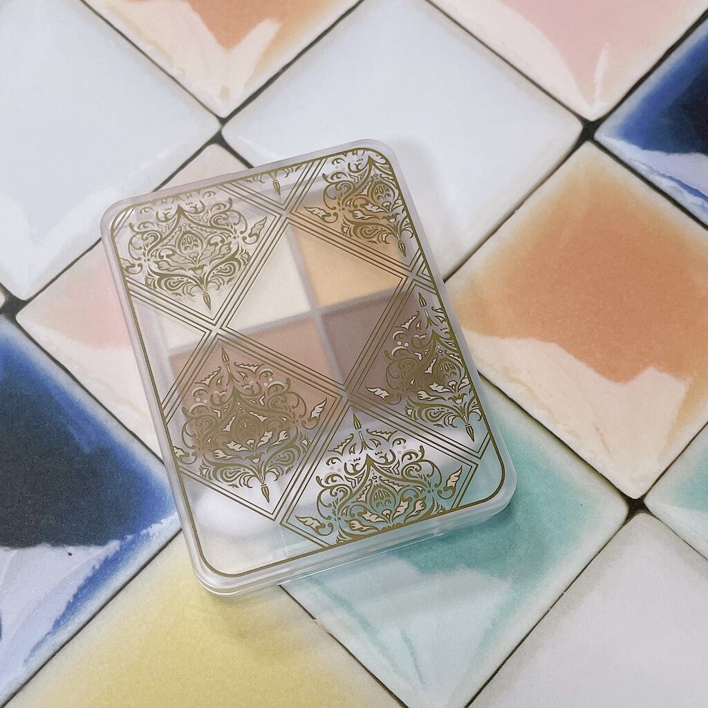 グラデーション アイシャドウ/ちふれ/アイシャドウパレットを使ったクチコミ（2枚目）