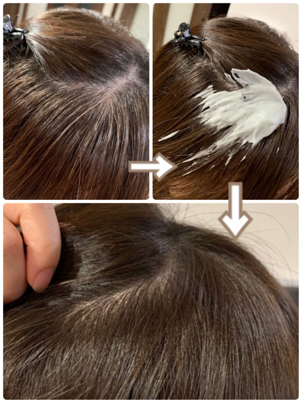 ナチュラルエアリーカラー /HAIRICHE/ヘアカラーを使ったクチコミ(3枚目)