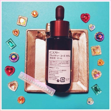 ブラックティー ユース セラム/innisfree/美容液を使ったクチコミ(2枚目)