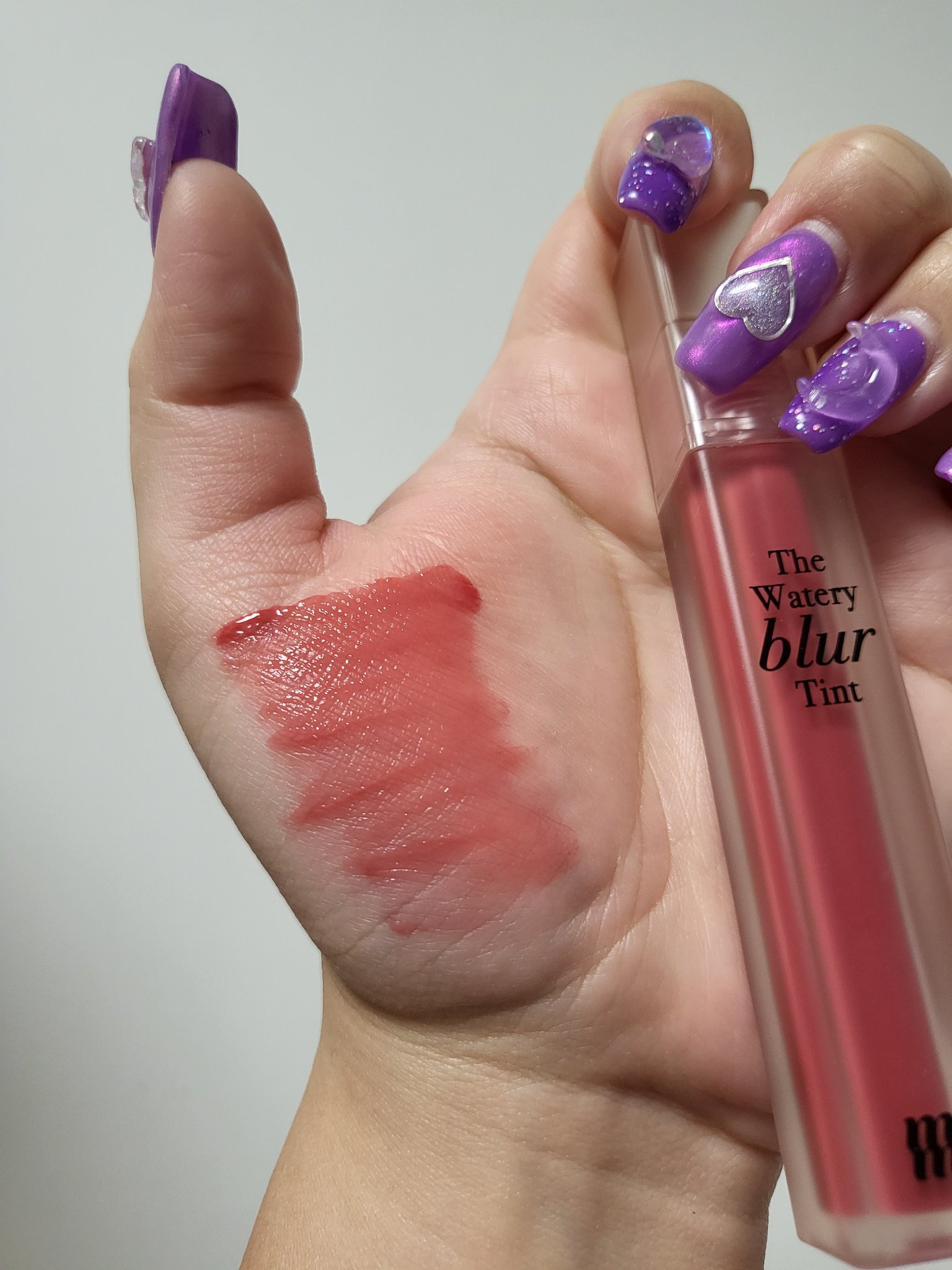 ザ ウォータリー ブラー ティント/MERZY/リップティントを使ったクチコミ（2枚目）