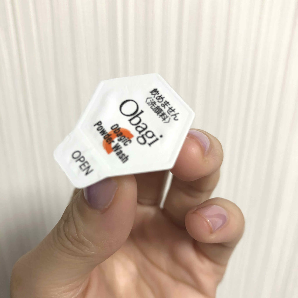 オバジC 酵素洗顔パウダー/オバジ/洗顔パウダーを使ったクチコミ（2枚目）