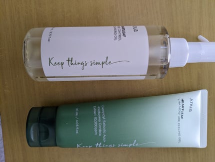 ドクダミ ポアコントロールクレンジングオイル/Anua/オイルクレンジングを使ったクチコミ(1枚目)