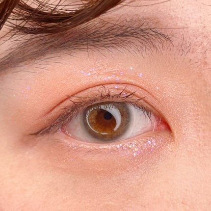 ピックミーアイズグリッター 04 チャームミー/Ririmew/グリッターを使ったクチコミ(3枚目)