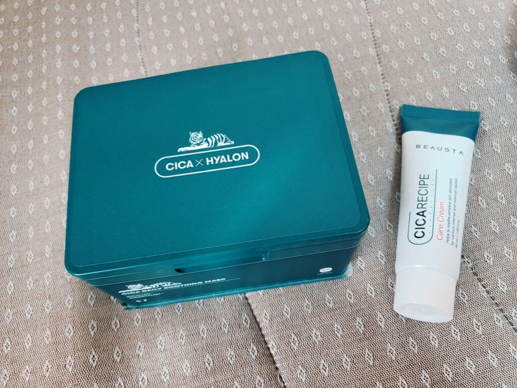 CICA デイリースージングマスク/VT/シートマスク・パックを使ったクチコミ（1枚目）