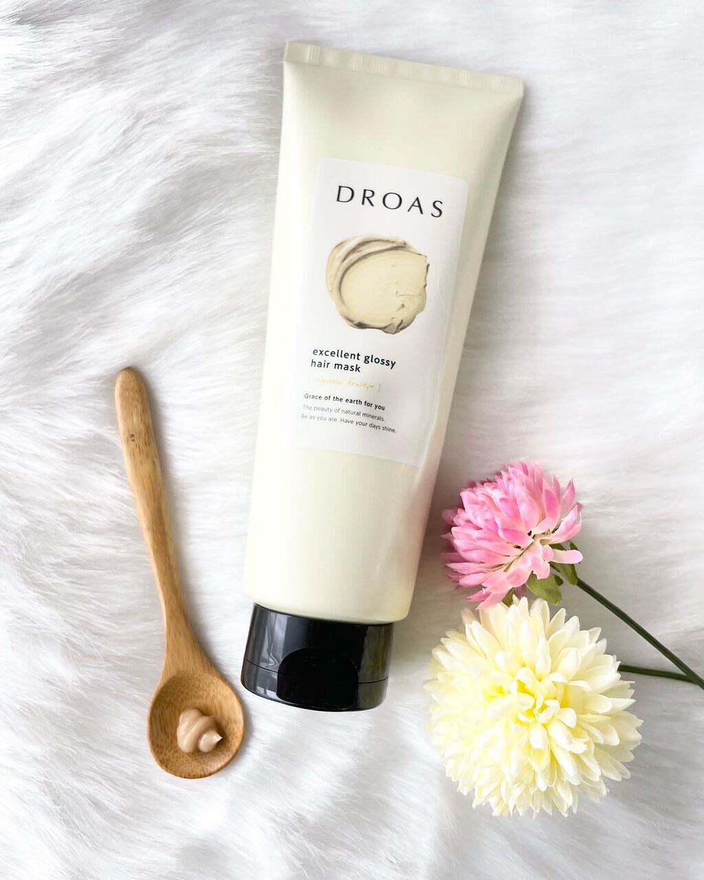 クレイヘアマスク エクセレントグロッシー/DROAS/ヘアマスク・ヘアパックを使ったクチコミ（2枚目）