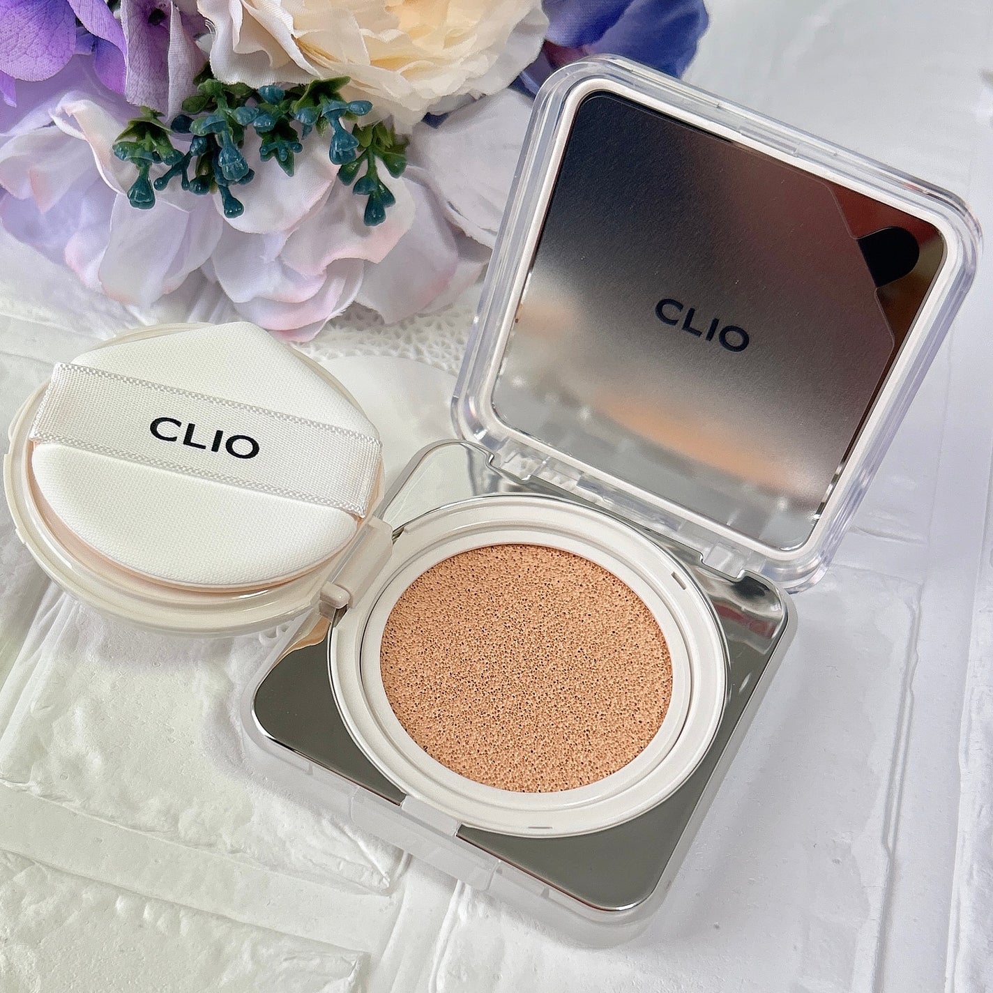 キル カバー ファンウェア クッション ザ オリジナル/CLIO/クッションファンデーションを使ったクチコミ(5枚目)