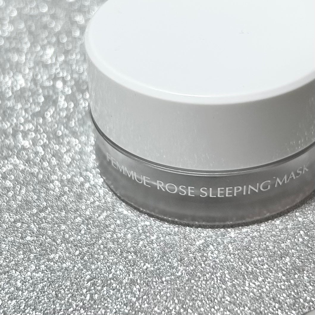 ローズウォーター スリーピングマスク/FEMMUE/フェイスクリームを使ったクチコミ(1枚目)