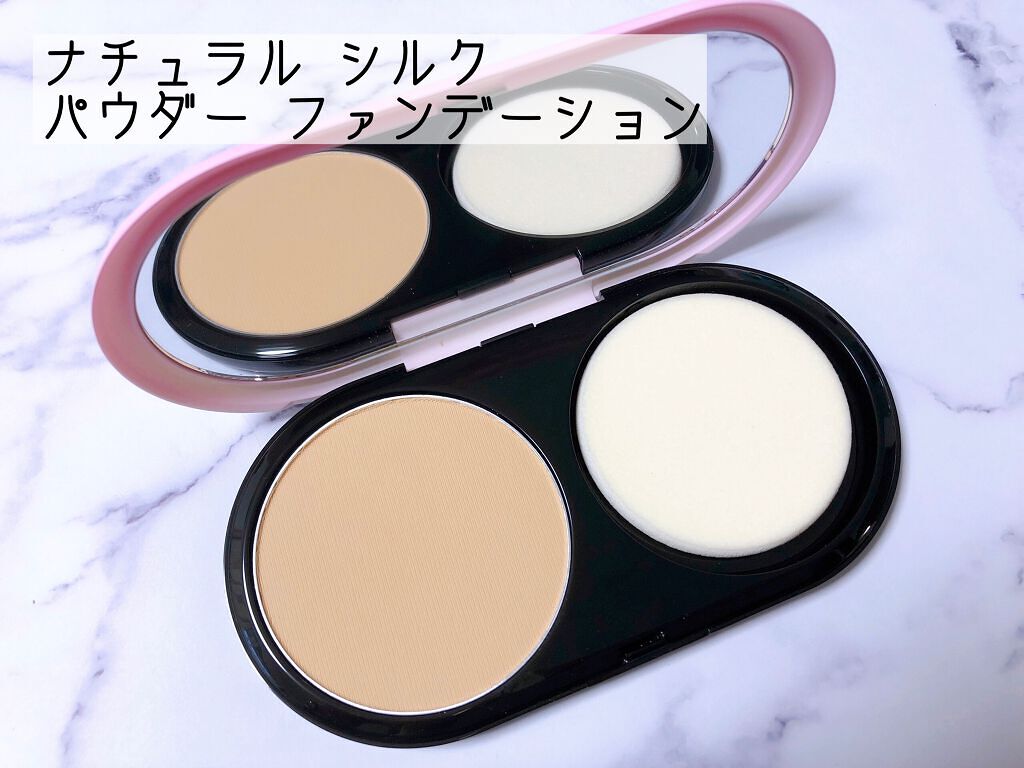 ライトフル C3 ナチュラル シルク パウダーファンデーション/M・A・C/パウダーファンデーションを使ったクチコミ(2枚目)