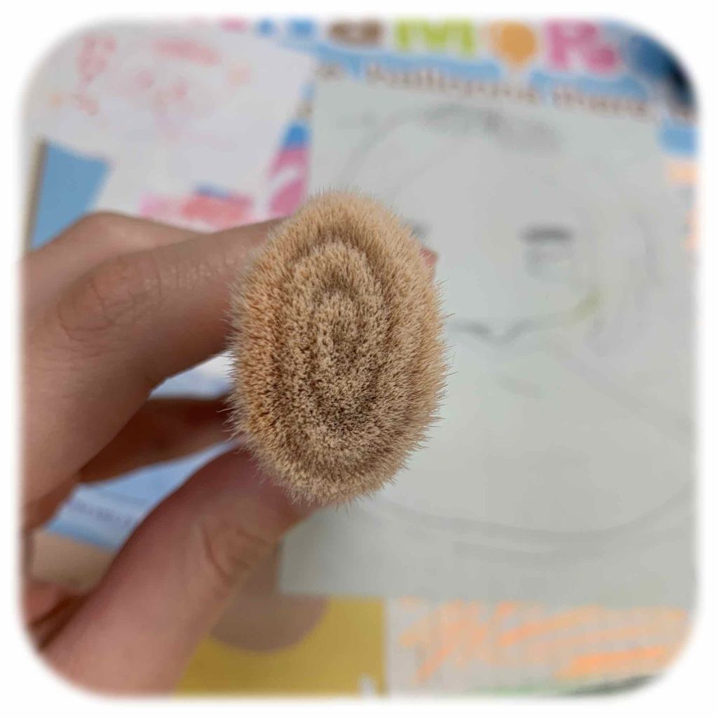 シアーフィットメイクブラシ/メイクル/メイクブラシを使ったクチコミ(2枚目)