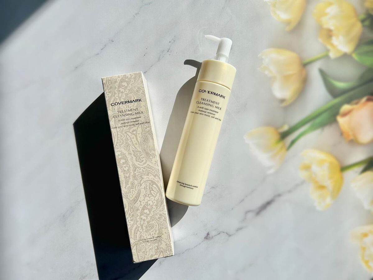 トリートメント クレンジング ミルク/COVERMARK/ミルククレンジングを使ったクチコミ(1枚目)