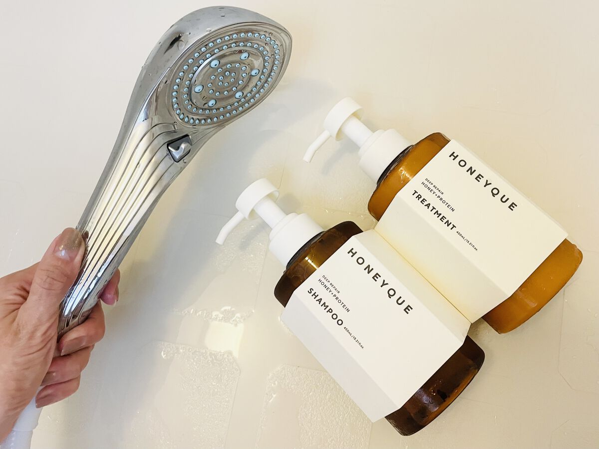 ディープリペア シャンプー モイスト／ヘアトリートメント モイスト/ハニーク/市販シャンプーを使ったクチコミ（1枚目）