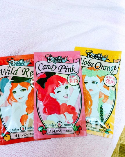 デビルズトリック/クイスクイス/ヘアカラーを使ったクチコミ(4枚目)