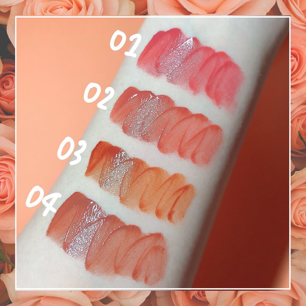 ジューシーリップティント/キャンメイク/口紅を使ったクチコミ(2枚目)