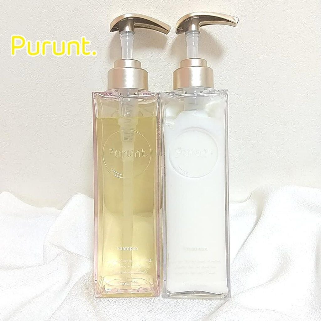 プルント モイストリッチ美容液シャンプー/モイストリッチリペア美容液トリートメント/Purunt./市販シャンプーを使ったクチコミ(1枚目)