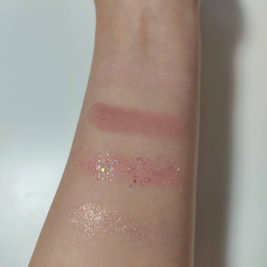 TWINKLE POP Pearl Flex Glitter Eye Palette/CLIO/アイシャドウパレットを使ったクチコミ（3枚目）