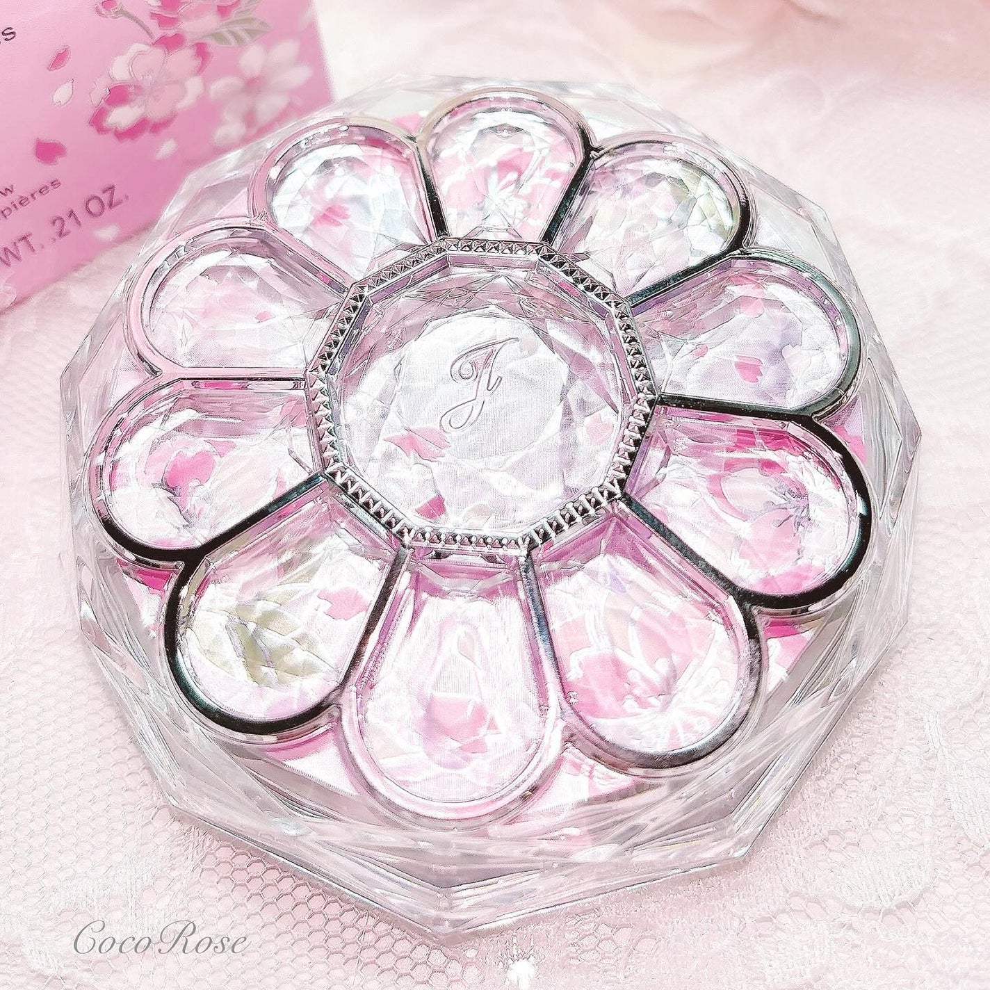 ♡ coco rose♡ on LIPS 「⑅ジルスチュアートブルームクチュールアイズ23サクラブーケ🌸ブ..」(1枚目)