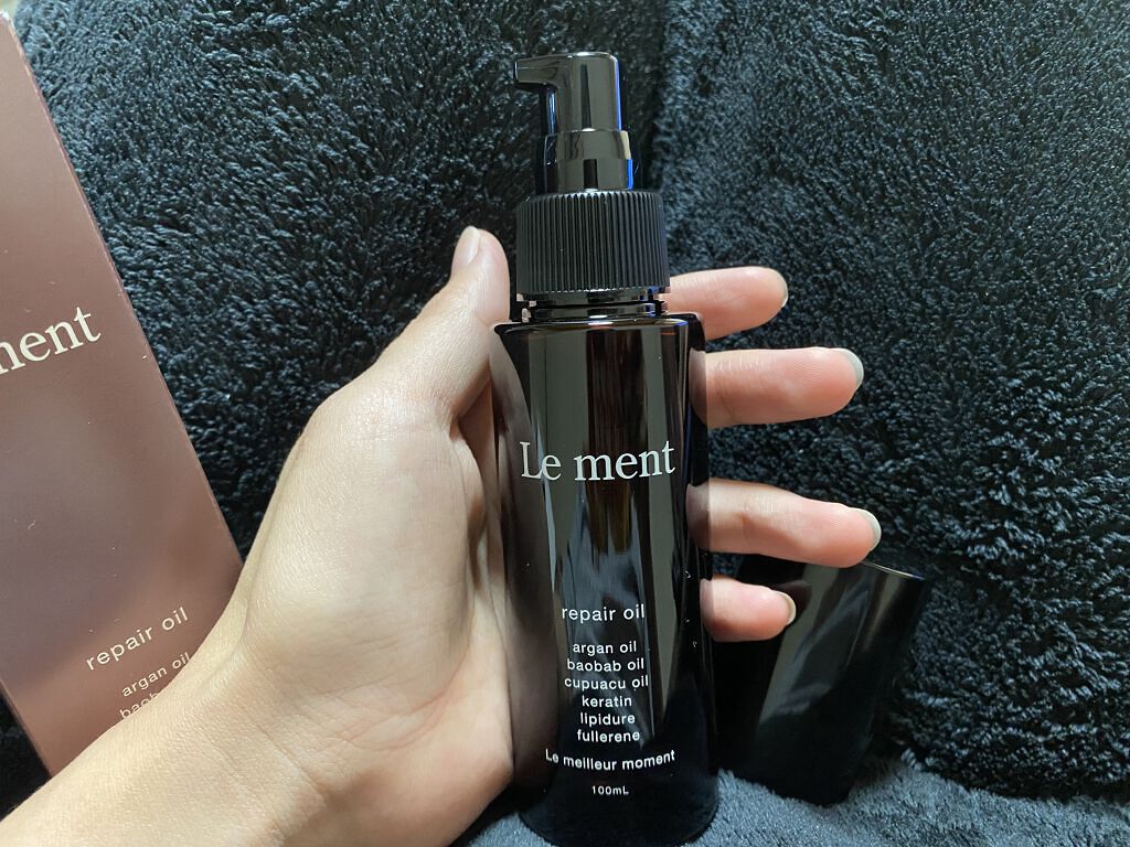 リペア オイル/Le ment/ヘアオイルを使ったクチコミ（1枚目）