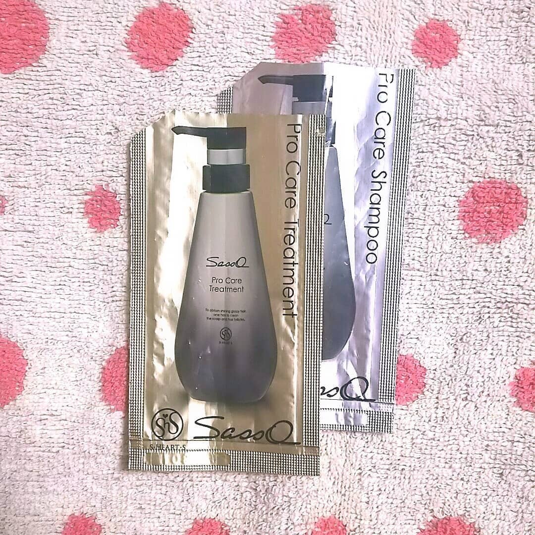 まゆ on LIPS 「#使い切りサンプル#使い切りヘアケア#エスハートエスSasso..」(1枚目)