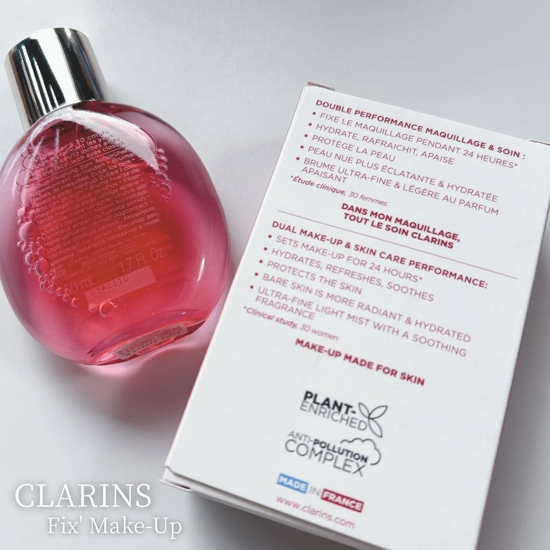フィックス メイクアップ/CLARINS/ミスト状化粧水を使ったクチコミ(5枚目)