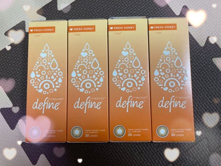 ワンデーアキュビュー®ディファイン®モイスト® <フレッシュシリーズ>/アキュビュー® ディファイン®/ワンデー(1DAY)カラコンを使ったクチコミ(1枚目)