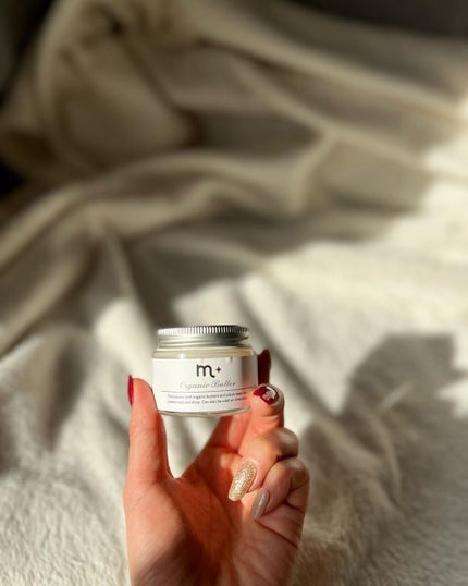 エムプラスオーガニックバター/クロバーコーポレーション/ヘアバームを使ったクチコミ(1枚目)