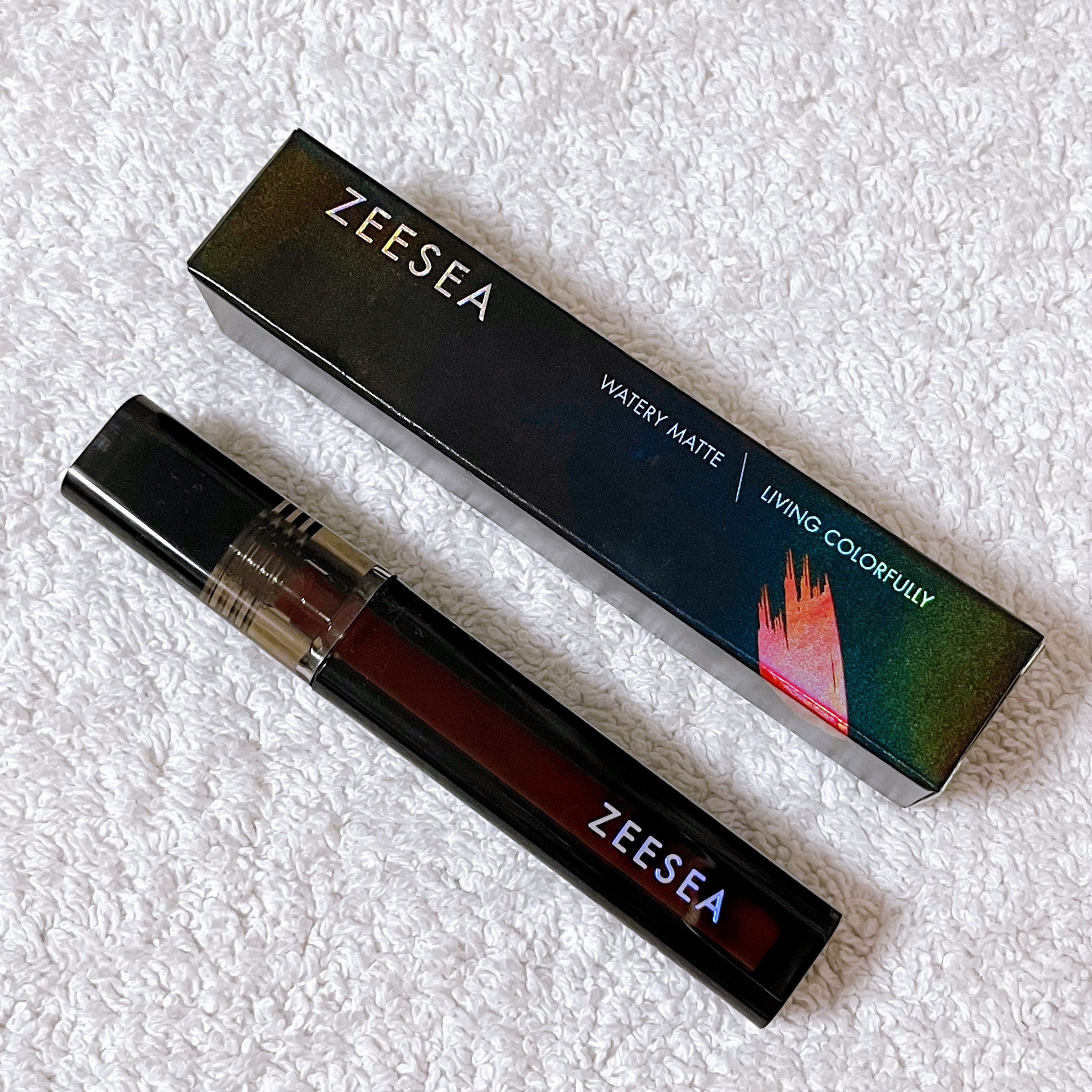 ウォータリーマットリップグロス/ZEESEA/リップグロスを使ったクチコミ（2枚目）