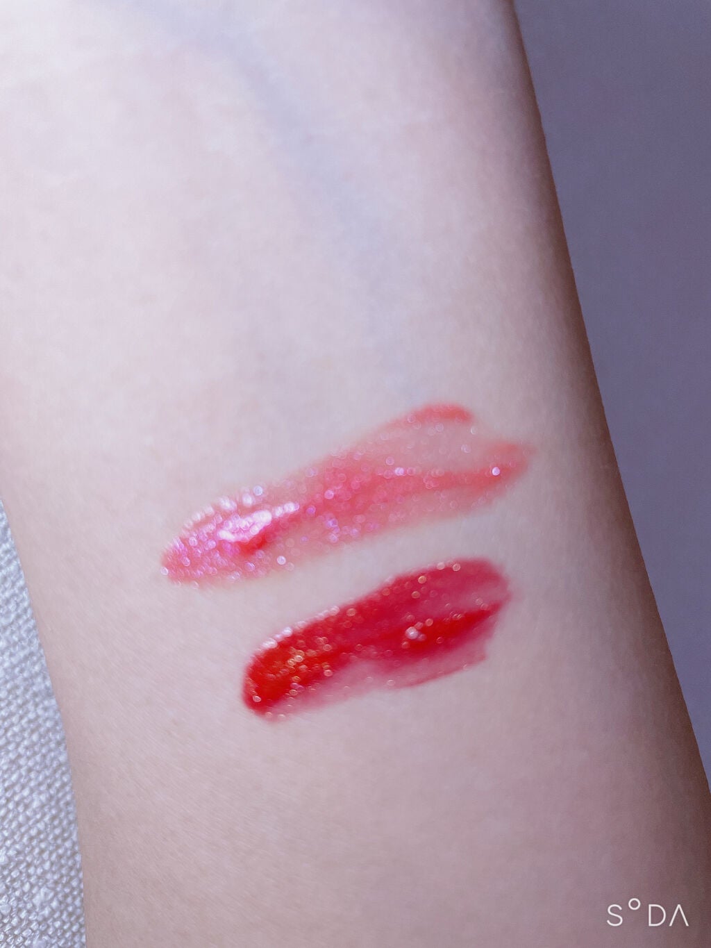 コンフォート リップオイル シマー/CLARINS/リップグロスを使ったクチコミ(4枚目)