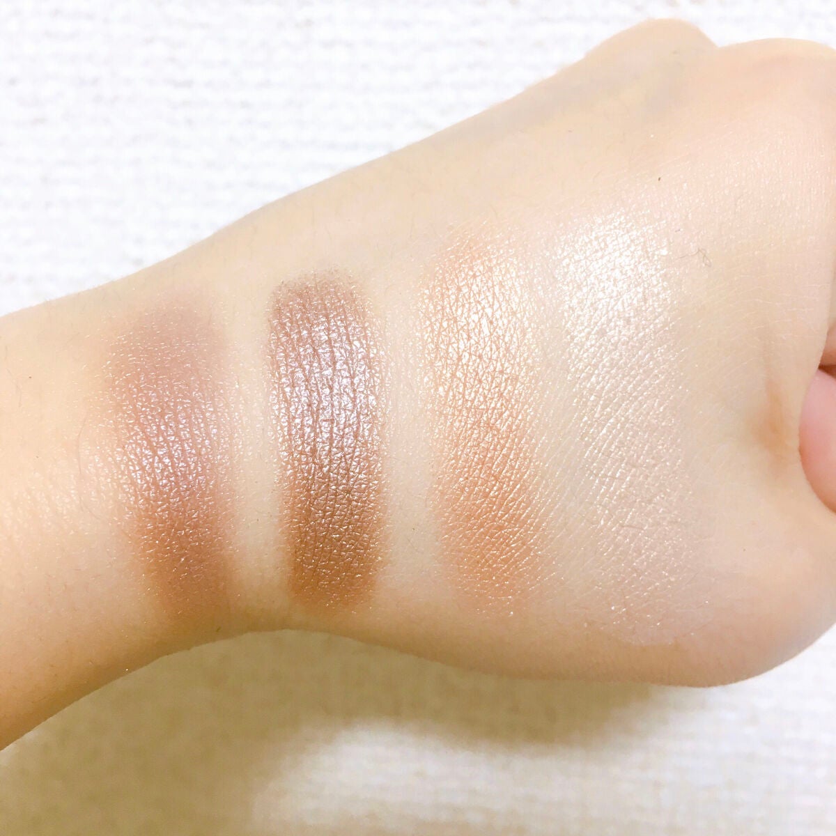 UR GLAM BLOOMING EYE COLOR PALETTE/U R GLAM/アイシャドウパレットを使ったクチコミ(4枚目)