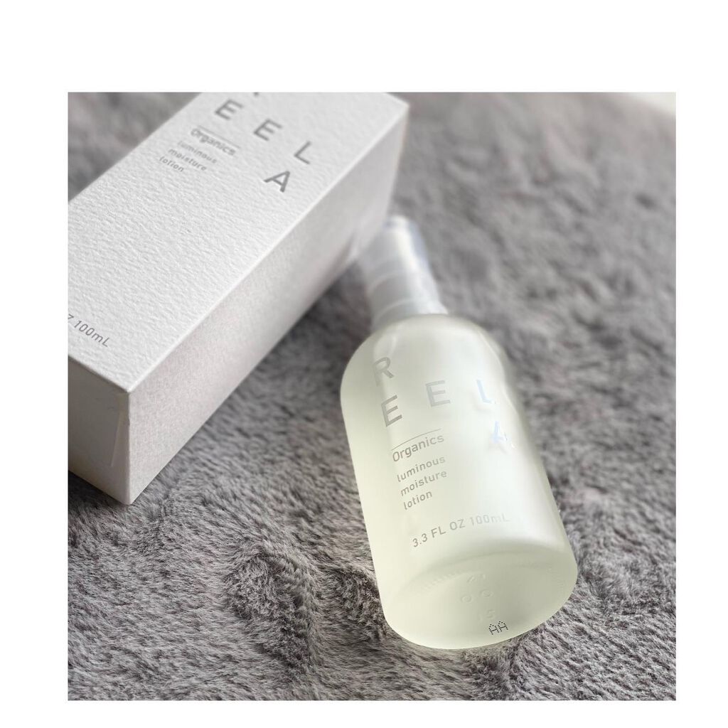 REELAOrganicsルミナスモイスチャー 化粧水&乳液 試してみた】ルミナスモイスチャー ローション REELA Organicsの