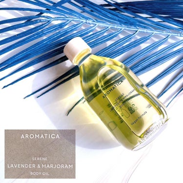 AROMATICA オーガニックボディオイルのクチコミ「⌒＊｡*ﾟ＊⌒＊ﾟ*｡＊⌒＊｡*ﾟ＊⌒＊ ﾟ*｡＊

𝗔𝗥𝗢𝗠𝗔𝗧𝗜𝗖𝗔
　
　　𝘚𝘌𝘙𝘌𝘕𝘌.....」（1枚目）