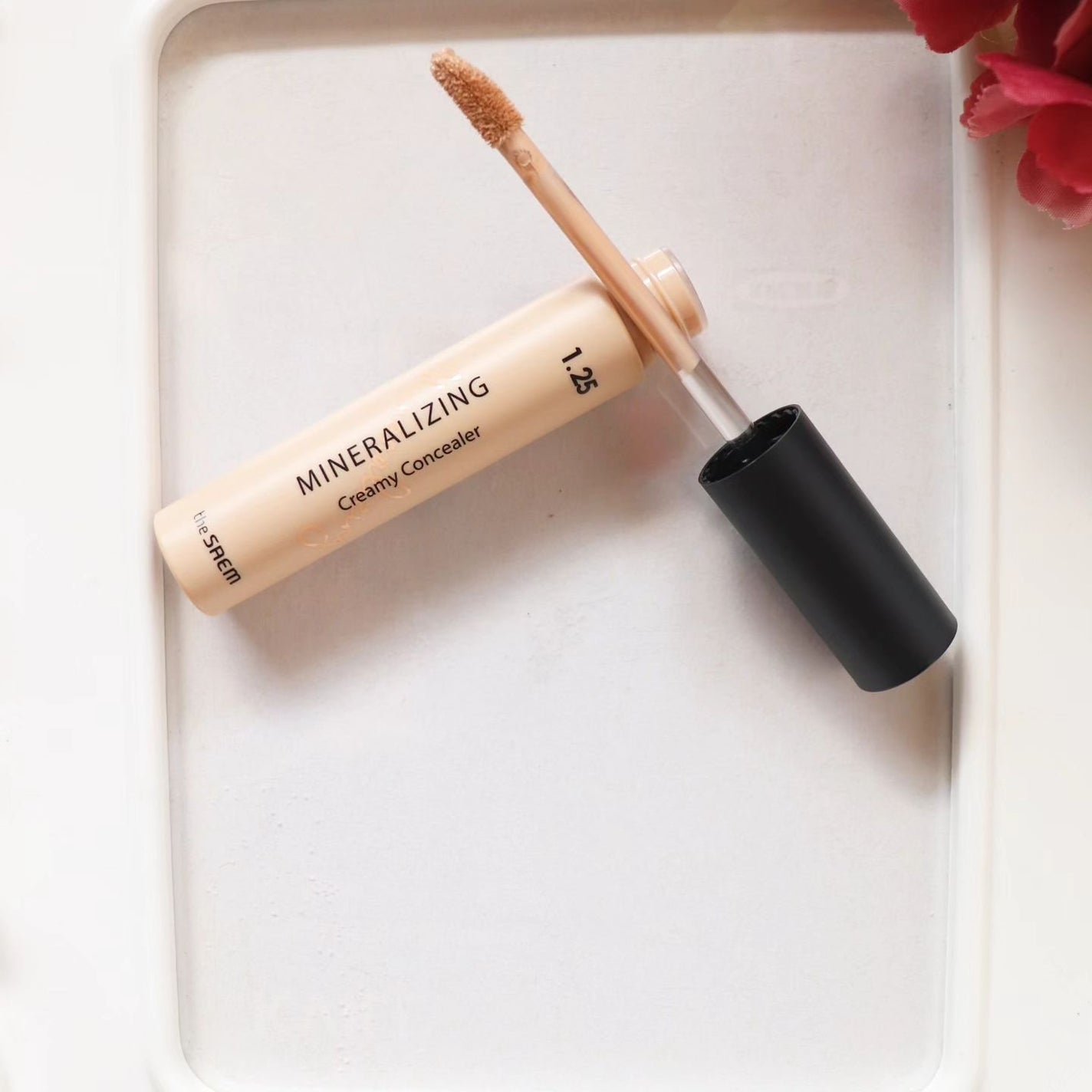 ミネラライジング クリーミーコンシーラー/the SAEM/リキッドコンシーラーを使ったクチコミ(3枚目)