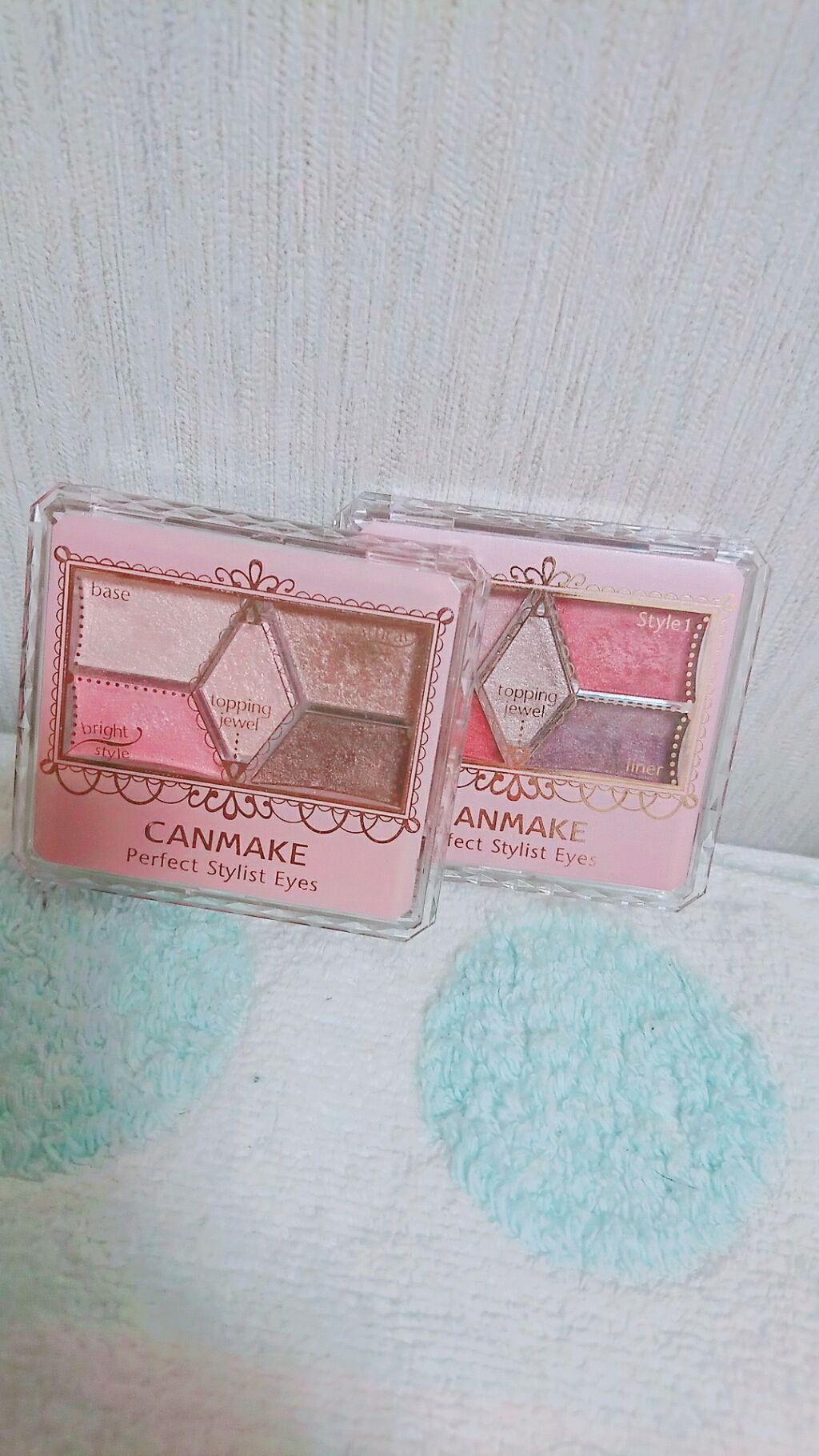 【旧品】パーフェクトスタイリストアイズ/キャンメイク/アイシャドウパレットを使ったクチコミ(1枚目)