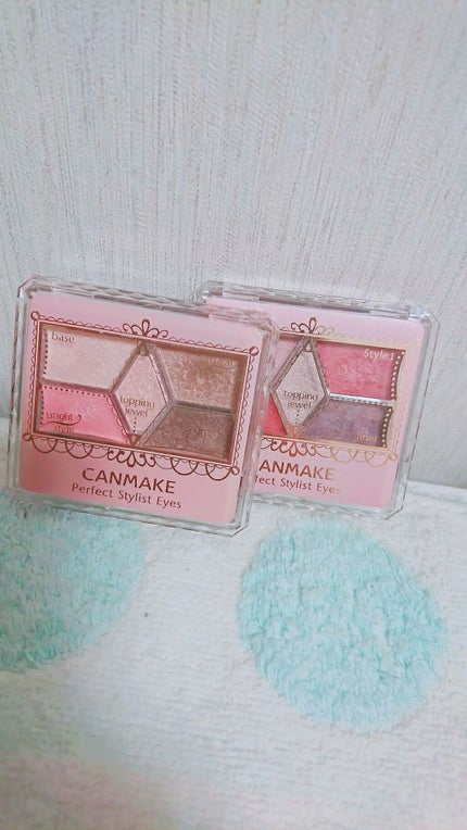 【旧品】パーフェクトスタイリストアイズ/キャンメイク/アイシャドウパレットを使ったクチコミ(1枚目)