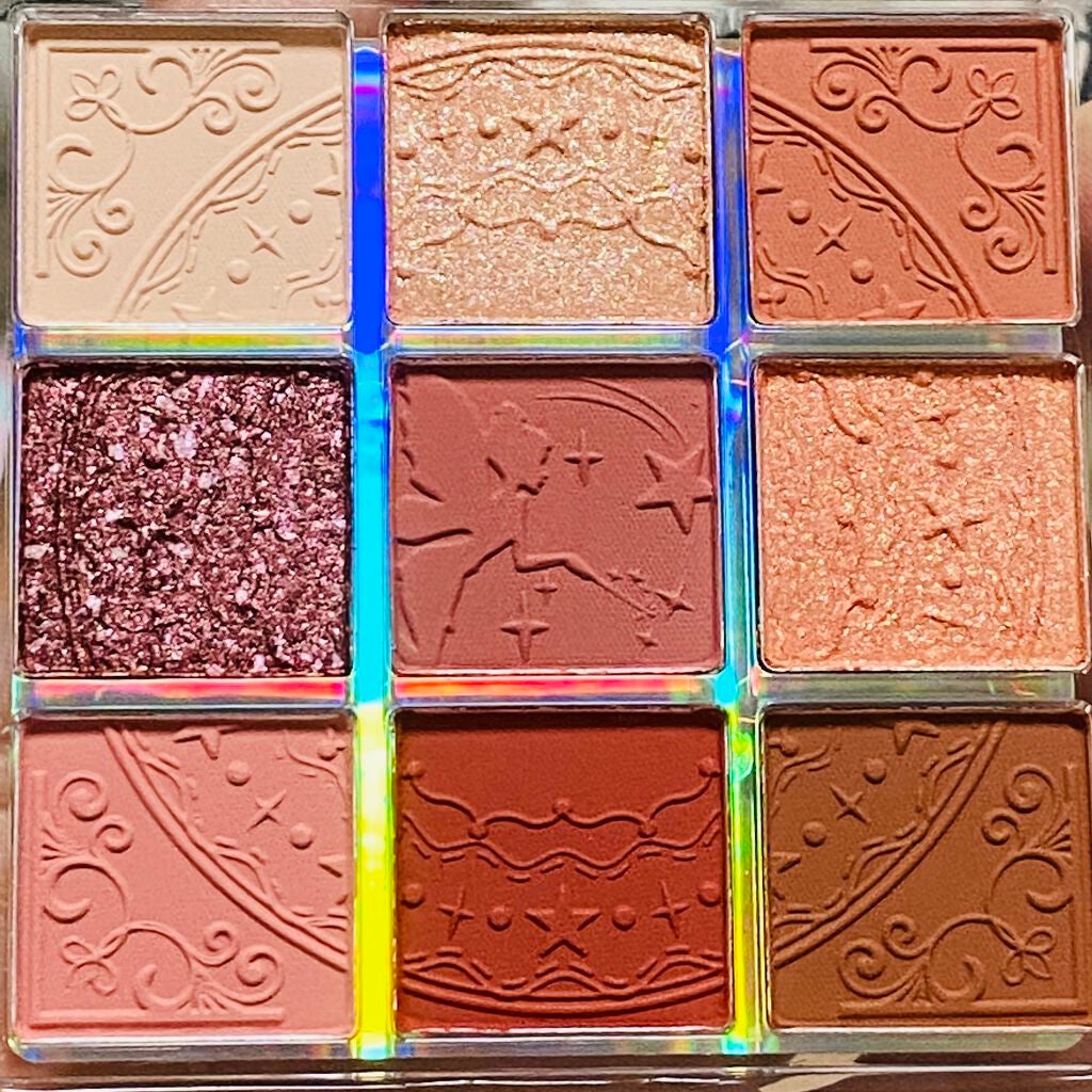 クォーツ 9色アイシャドウパレット(ドリームランドアイシャドウ)/ZEESEA/アイシャドウパレットを使ったクチコミ(2枚目)