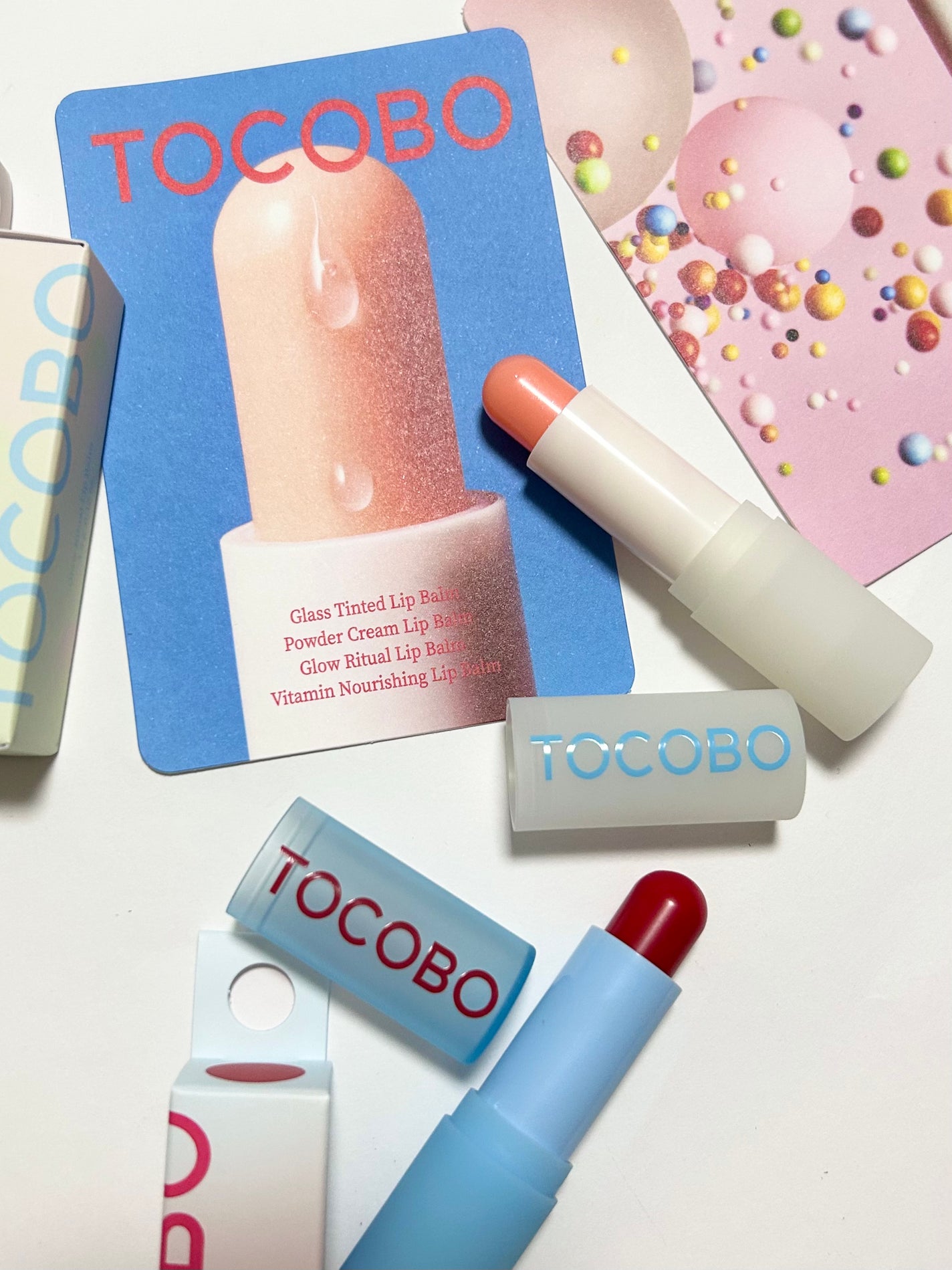 グラスティンティッドリップバーム/TOCOBO/リップバームを使ったクチコミ(1枚目)