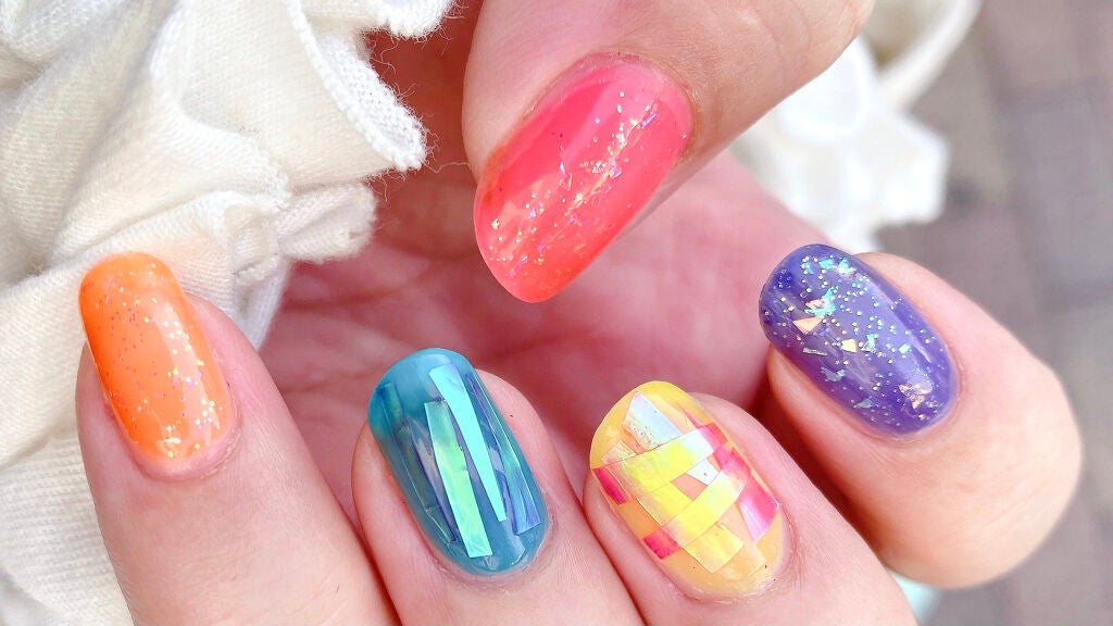 Somptueux(ソンプチュー) ネイルポリッシュ/DAISO/マニキュアを使ったクチコミ(1枚目)