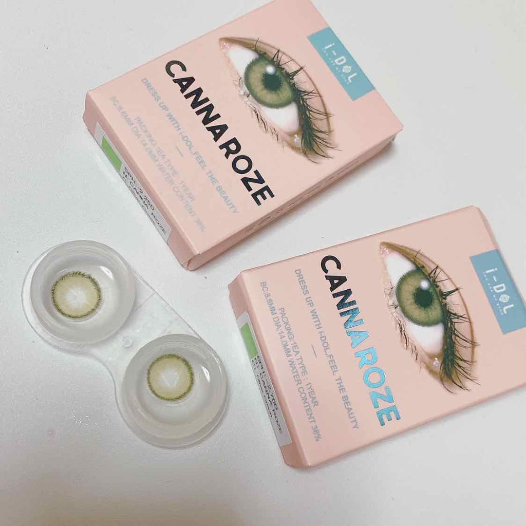 CANNA ROZE 1year/URIA i-DOL/カラーコンタクトレンズを使ったクチコミ（3枚目）