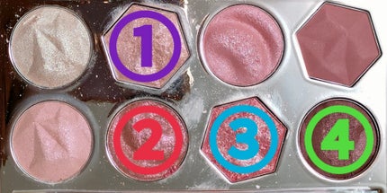 限定 リアルラスティング グリッターシャドウ/K-パレット/単色アイシャドウを使ったクチコミ(5枚目)