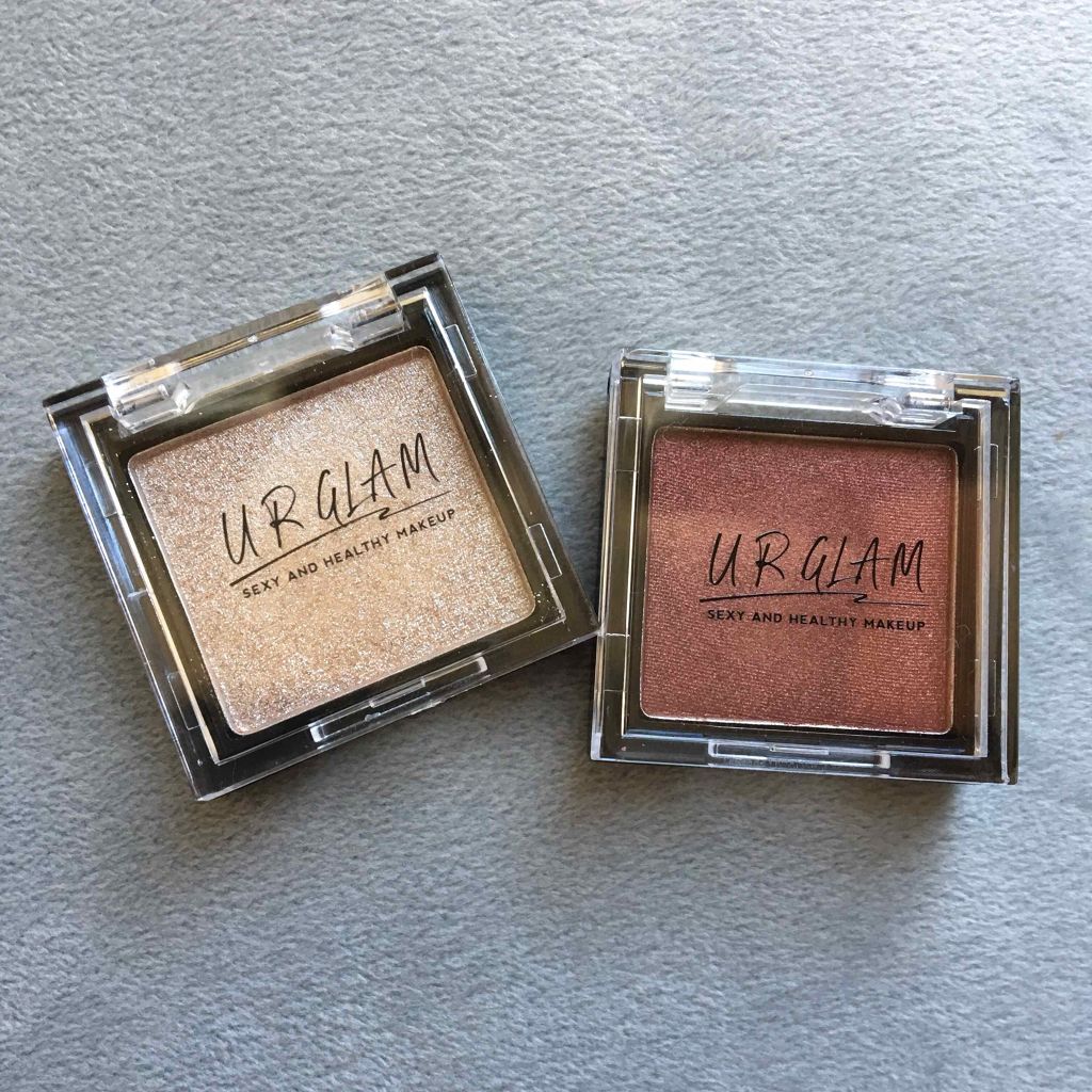 UR GLAM　POWDER EYESHADOW カッパーブラウン〈パールラメ〉/U R GLAM/単色アイシャドウを使ったクチコミ（1枚目）