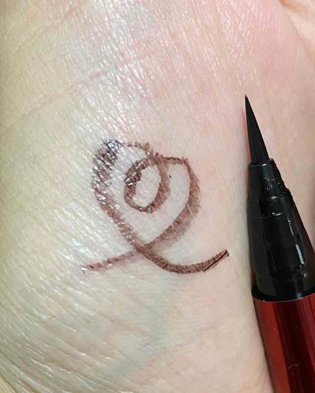 ハイパーシャープ ライナー R/MAYBELLINE NEW YORK/リキッドアイライナーを使ったクチコミ(5枚目)