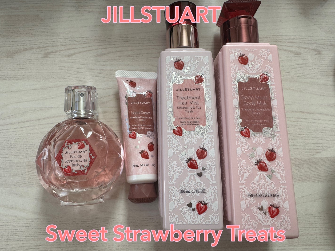 ジルスチュアート オード ストロベリー&ティー トリーツ/JILL STUART/香水(レディース)を使ったクチコミ(1枚目)